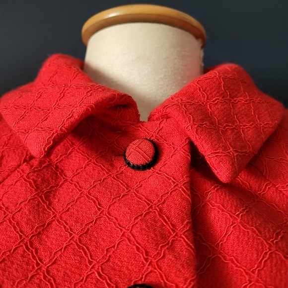 Vintage Lagerfeld red blazer holt renfrew - Picture 3 of 8